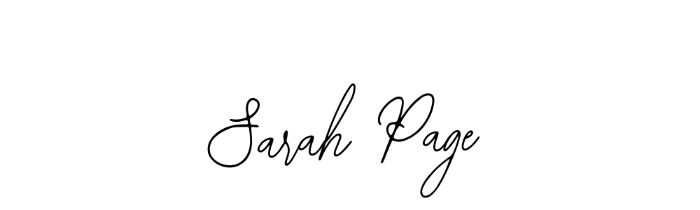 How to make Sarah Page signature? Bearetta-2O07w is a professional autograph style. Create handwritten signature for Sarah Page name. Sarah Page signature style 12 images and pictures png