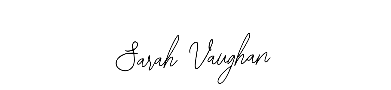 Design your own signature with our free online signature maker. With this signature software, you can create a handwritten (Bearetta-2O07w) signature for name Sarah Vaughan. Sarah Vaughan signature style 12 images and pictures png