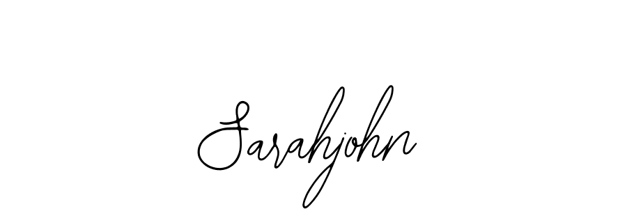 Bearetta-2O07w is a professional signature style that is perfect for those who want to add a touch of class to their signature. It is also a great choice for those who want to make their signature more unique. Get Sarahjohn name to fancy signature for free. Sarahjohn signature style 12 images and pictures png