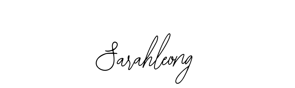 The best way (Bearetta-2O07w) to make a short signature is to pick only two or three words in your name. The name Sarahleong include a total of six letters. For converting this name. Sarahleong signature style 12 images and pictures png
