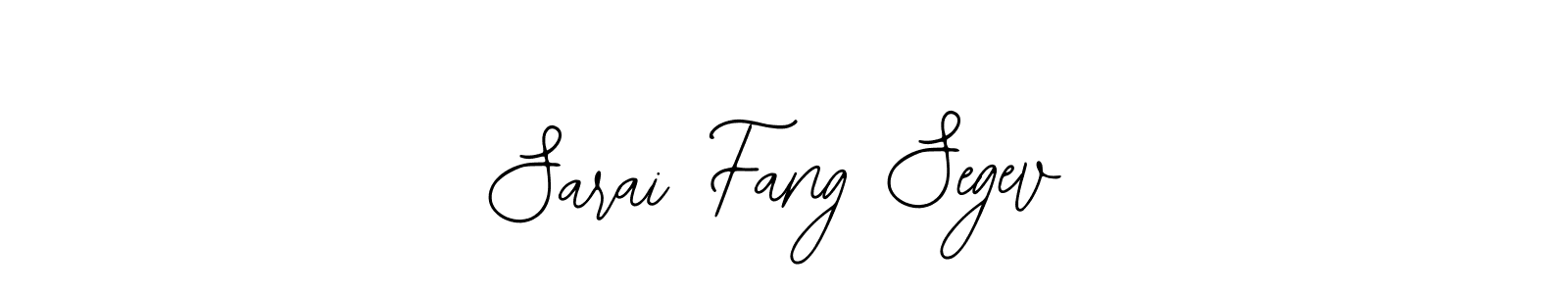 Similarly Bearetta-2O07w is the best handwritten signature design. Signature creator online .You can use it as an online autograph creator for name Sarai Fang Segev. Sarai Fang Segev signature style 12 images and pictures png