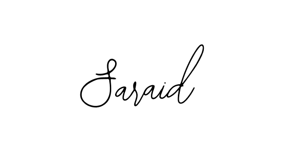 Here are the top 10 professional signature styles for the name Saraid. These are the best autograph styles you can use for your name. Saraid signature style 12 images and pictures png