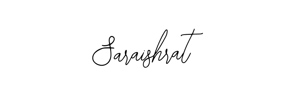 Saraishrat stylish signature style. Best Handwritten Sign (Bearetta-2O07w) for my name. Handwritten Signature Collection Ideas for my name Saraishrat. Saraishrat signature style 12 images and pictures png