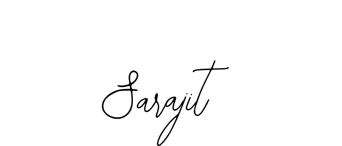 Use a signature maker to create a handwritten signature online. With this signature software, you can design (Bearetta-2O07w) your own signature for name Sarajit. Sarajit signature style 12 images and pictures png