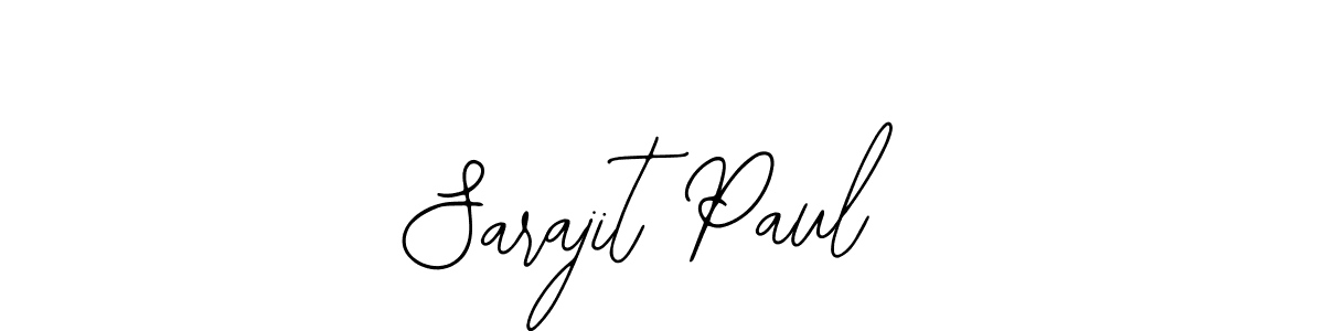 Use a signature maker to create a handwritten signature online. With this signature software, you can design (Bearetta-2O07w) your own signature for name Sarajit Paul. Sarajit Paul signature style 12 images and pictures png