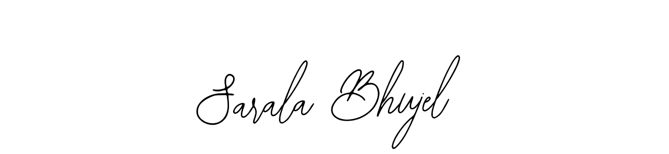 Best and Professional Signature Style for Sarala Bhujel. Bearetta-2O07w Best Signature Style Collection. Sarala Bhujel signature style 12 images and pictures png