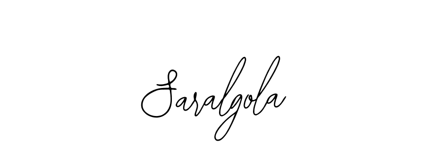 Also we have Saralgola name is the best signature style. Create professional handwritten signature collection using Bearetta-2O07w autograph style. Saralgola signature style 12 images and pictures png