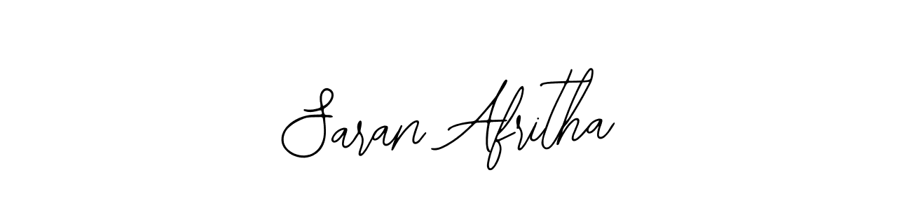 How to make Saran Afritha signature? Bearetta-2O07w is a professional autograph style. Create handwritten signature for Saran Afritha name. Saran Afritha signature style 12 images and pictures png