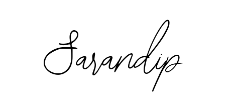 Discover how Sarandip looks in an executive cursive font (Bearetta-2O07w). Perfect for legal documents, invoices, and certificates. Sarandip signature style 12 images and pictures png