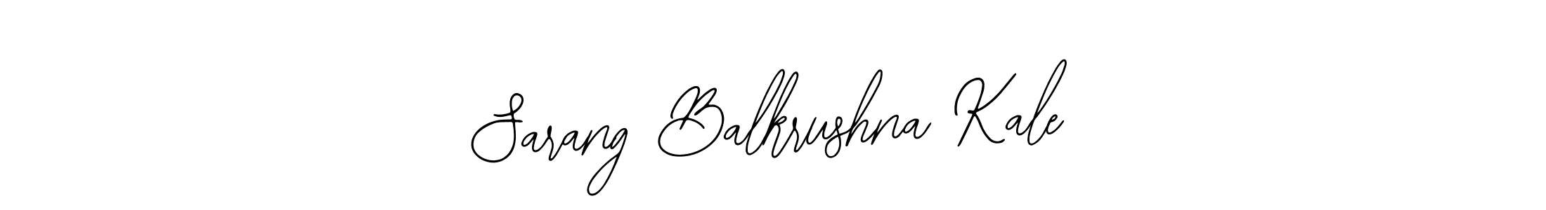It looks lik you need a new signature style for name Sarang Balkrushna Kale. Design unique handwritten (Bearetta-2O07w) signature with our free signature maker in just a few clicks. Sarang Balkrushna Kale signature style 12 images and pictures png