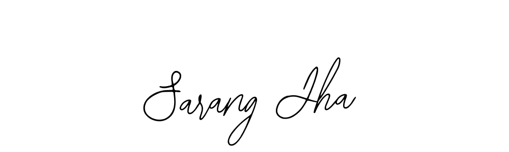 Also we have Sarang Jha name is the best signature style. Create professional handwritten signature collection using Bearetta-2O07w autograph style. Sarang Jha signature style 12 images and pictures png