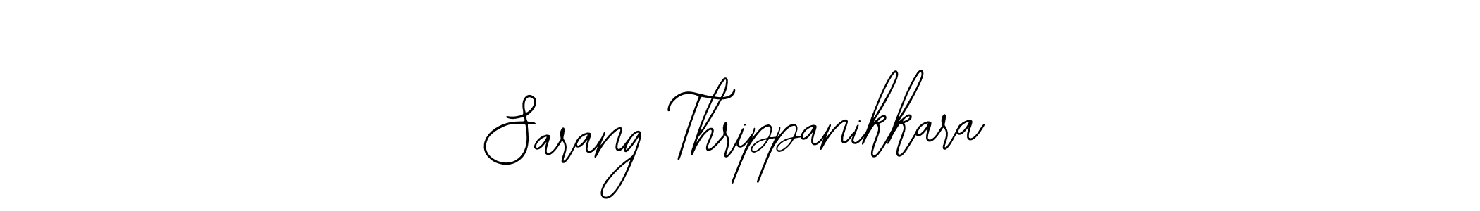 How to Draw Sarang Thrippanikkara signature style? Bearetta-2O07w is a latest design signature styles for name Sarang Thrippanikkara. Sarang Thrippanikkara signature style 12 images and pictures png