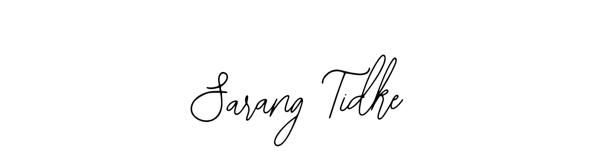 This is the best signature style for the Sarang Tidke name. Also you like these signature font (Bearetta-2O07w). Mix name signature. Sarang Tidke signature style 12 images and pictures png