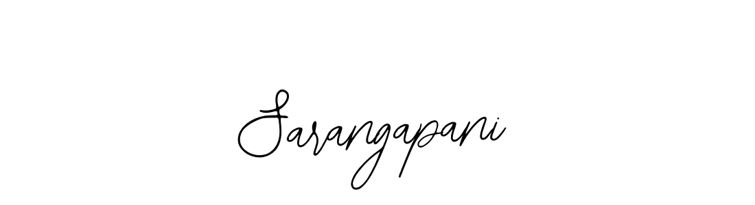 You should practise on your own different ways (Bearetta-2O07w) to write your name (Sarangapani) in signature. don't let someone else do it for you. Sarangapani signature style 12 images and pictures png