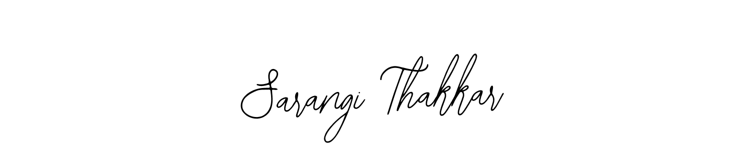 Also You can easily find your signature by using the search form. We will create Sarangi Thakkar name handwritten signature images for you free of cost using Bearetta-2O07w sign style. Sarangi Thakkar signature style 12 images and pictures png