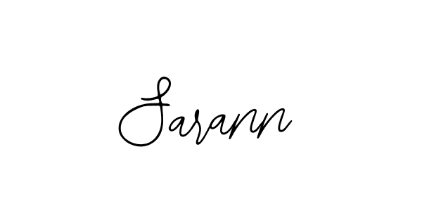 Use a signature maker to create a handwritten signature online. With this signature software, you can design (Bearetta-2O07w) your own signature for name Sarann. Sarann signature style 12 images and pictures png