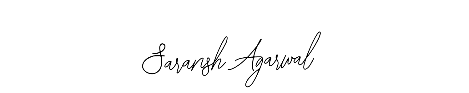 if you are searching for the best signature style for your name Saransh Agarwal. so please give up your signature search. here we have designed multiple signature styles  using Bearetta-2O07w. Saransh Agarwal signature style 12 images and pictures png