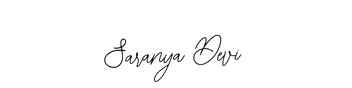 Use a signature maker to create a handwritten signature online. With this signature software, you can design (Bearetta-2O07w) your own signature for name Saranya Devi. Saranya Devi signature style 12 images and pictures png