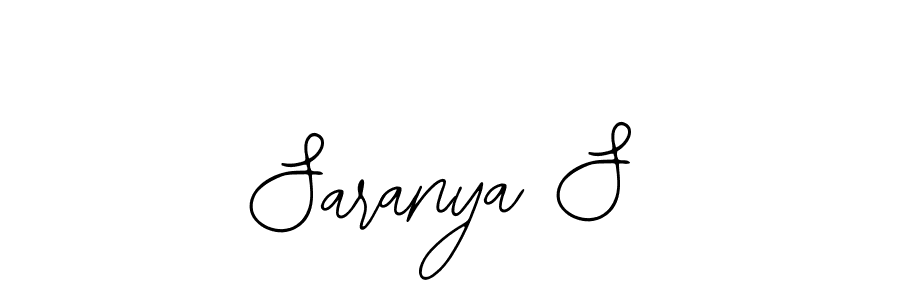 Design your own signature with our free online signature maker. With this signature software, you can create a handwritten (Bearetta-2O07w) signature for name Saranya S. Saranya S signature style 12 images and pictures png