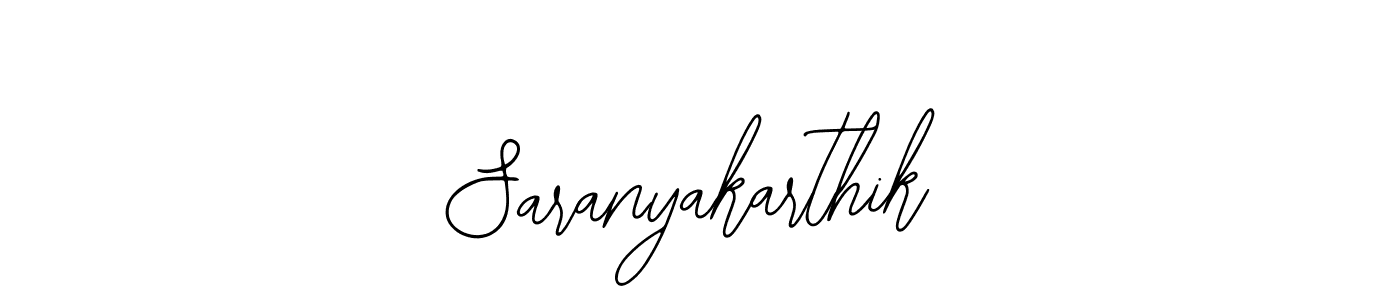 Make a beautiful signature design for name Saranyakarthik. With this signature (Bearetta-2O07w) style, you can create a handwritten signature for free. Saranyakarthik signature style 12 images and pictures png