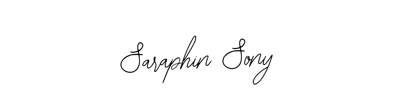 Saraphin Sony stylish signature style. Best Handwritten Sign (Bearetta-2O07w) for my name. Handwritten Signature Collection Ideas for my name Saraphin Sony. Saraphin Sony signature style 12 images and pictures png