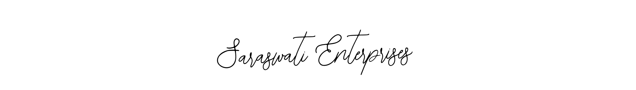 Create a beautiful signature design for name Saraswati Enterprises. With this signature (Bearetta-2O07w) fonts, you can make a handwritten signature for free. Saraswati Enterprises signature style 12 images and pictures png
