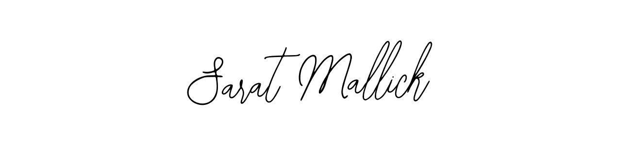 How to make Sarat Mallick name signature. Use Bearetta-2O07w style for creating short signs online. This is the latest handwritten sign. Sarat Mallick signature style 12 images and pictures png