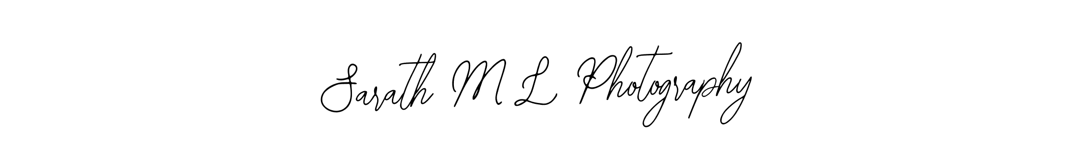 Bearetta-2O07w is a professional signature style that is perfect for those who want to add a touch of class to their signature. It is also a great choice for those who want to make their signature more unique. Get Sarath M L Photography name to fancy signature for free. Sarath M L Photography signature style 12 images and pictures png