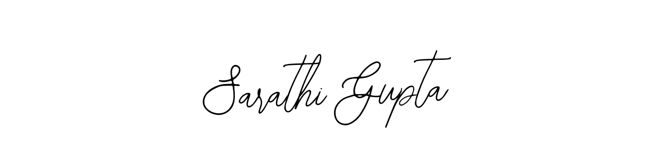 Bearetta-2O07w is a professional signature style that is perfect for those who want to add a touch of class to their signature. It is also a great choice for those who want to make their signature more unique. Get Sarathi Gupta name to fancy signature for free. Sarathi Gupta signature style 12 images and pictures png