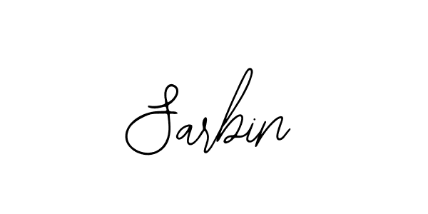 Create a beautiful signature design for name Sarbin. With this signature (Bearetta-2O07w) fonts, you can make a handwritten signature for free. Sarbin signature style 12 images and pictures png