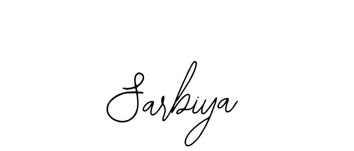 Also You can easily find your signature by using the search form. We will create Sarbiya name handwritten signature images for you free of cost using Bearetta-2O07w sign style. Sarbiya signature style 12 images and pictures png