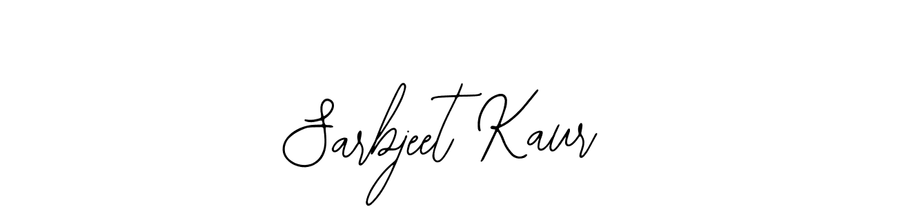 Sarbjeet Kaur stylish signature style. Best Handwritten Sign (Bearetta-2O07w) for my name. Handwritten Signature Collection Ideas for my name Sarbjeet Kaur. Sarbjeet Kaur signature style 12 images and pictures png