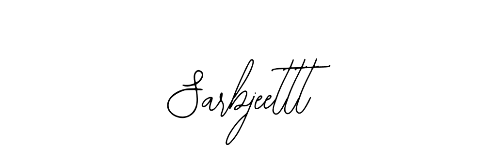 Use a signature maker to create a handwritten signature online. With this signature software, you can design (Bearetta-2O07w) your own signature for name Sarbjeettt. Sarbjeettt signature style 12 images and pictures png