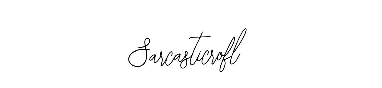 The best way (Bearetta-2O07w) to make a short signature is to pick only two or three words in your name. The name Sarcasticrofl include a total of six letters. For converting this name. Sarcasticrofl signature style 12 images and pictures png