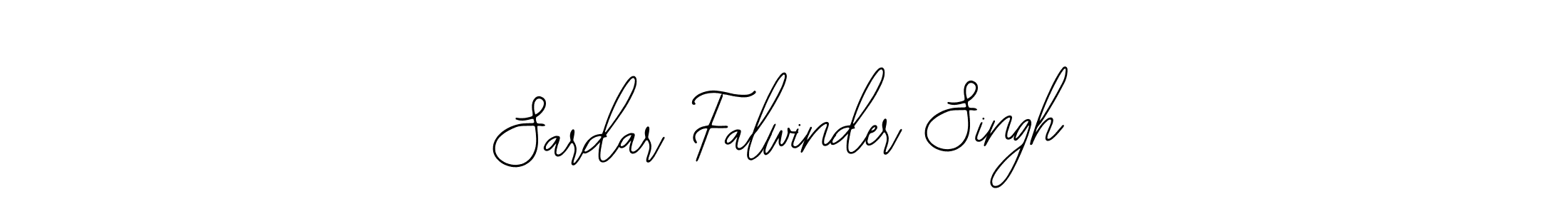 Design your own signature with our free online signature maker. With this signature software, you can create a handwritten (Bearetta-2O07w) signature for name Sardar Falwinder Singh. Sardar Falwinder Singh signature style 12 images and pictures png