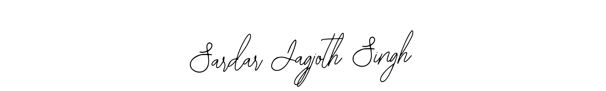 Use a signature maker to create a handwritten signature online. With this signature software, you can design (Bearetta-2O07w) your own signature for name Sardar Jagjoth Singh. Sardar Jagjoth Singh signature style 12 images and pictures png