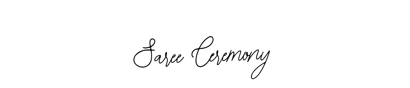 The best way (Bearetta-2O07w) to make a short signature is to pick only two or three words in your name. The name Saree Ceremony include a total of six letters. For converting this name. Saree Ceremony signature style 12 images and pictures png