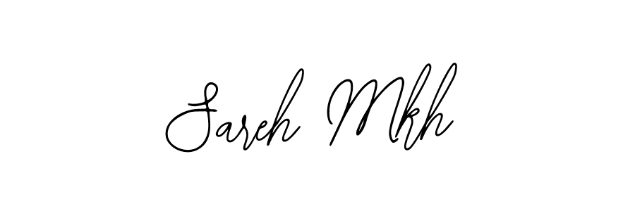 How to make Sareh Mkh signature? Bearetta-2O07w is a professional autograph style. Create handwritten signature for Sareh Mkh name. Sareh Mkh signature style 12 images and pictures png