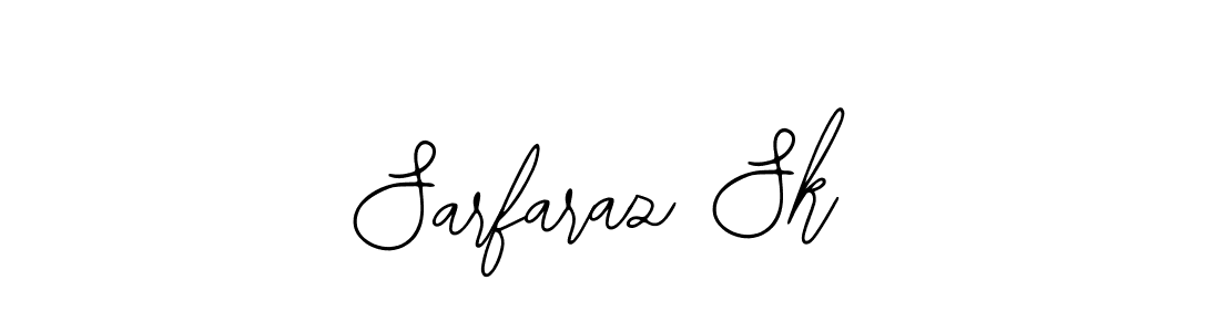 How to make Sarfaraz Sk signature? Bearetta-2O07w is a professional autograph style. Create handwritten signature for Sarfaraz Sk name. Sarfaraz Sk signature style 12 images and pictures png