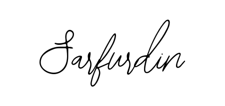 Also You can easily find your signature by using the search form. We will create Sarfurdin name handwritten signature images for you free of cost using Bearetta-2O07w sign style. Sarfurdin signature style 12 images and pictures png