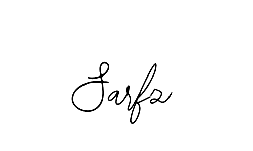 if you are searching for the best signature style for your name Sarfz. so please give up your signature search. here we have designed multiple signature styles  using Bearetta-2O07w. Sarfz signature style 12 images and pictures png