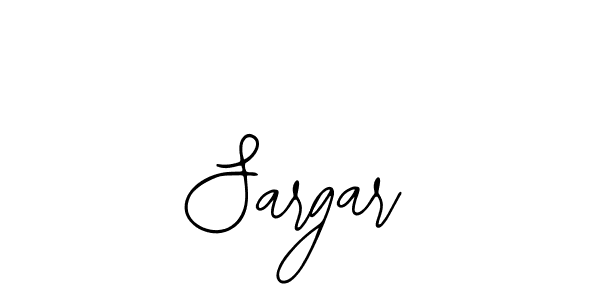 You should practise on your own different ways (Bearetta-2O07w) to write your name (Sargar) in signature. don't let someone else do it for you. Sargar signature style 12 images and pictures png