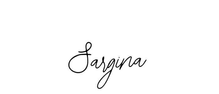 Bearetta-2O07w is a professional signature style that is perfect for those who want to add a touch of class to their signature. It is also a great choice for those who want to make their signature more unique. Get Sargina name to fancy signature for free. Sargina signature style 12 images and pictures png