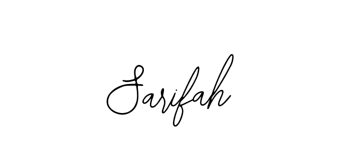 if you are searching for the best signature style for your name Sarifah. so please give up your signature search. here we have designed multiple signature styles  using Bearetta-2O07w. Sarifah signature style 12 images and pictures png