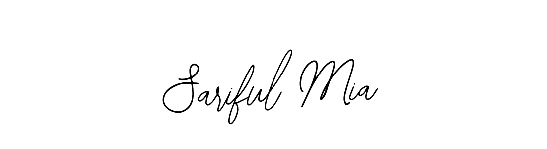 Create a beautiful signature design for name Sariful Mia. With this signature (Bearetta-2O07w) fonts, you can make a handwritten signature for free. Sariful Mia signature style 12 images and pictures png