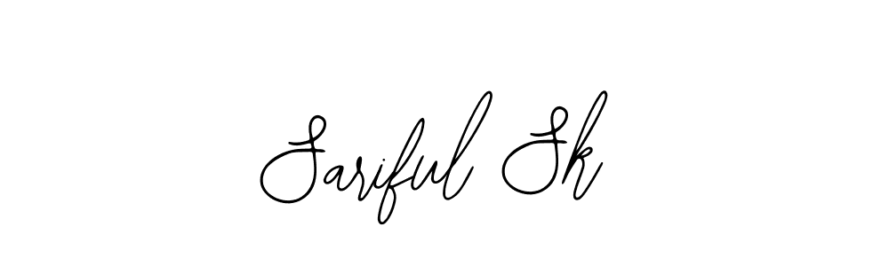 How to make Sariful Sk name signature. Use Bearetta-2O07w style for creating short signs online. This is the latest handwritten sign. Sariful Sk signature style 12 images and pictures png