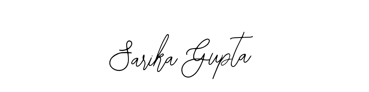 How to make Sarika Gupta signature? Bearetta-2O07w is a professional autograph style. Create handwritten signature for Sarika Gupta name. Sarika Gupta signature style 12 images and pictures png