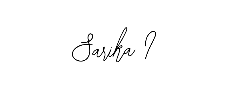 Similarly Bearetta-2O07w is the best handwritten signature design. Signature creator online .You can use it as an online autograph creator for name Sarika I. Sarika I signature style 12 images and pictures png