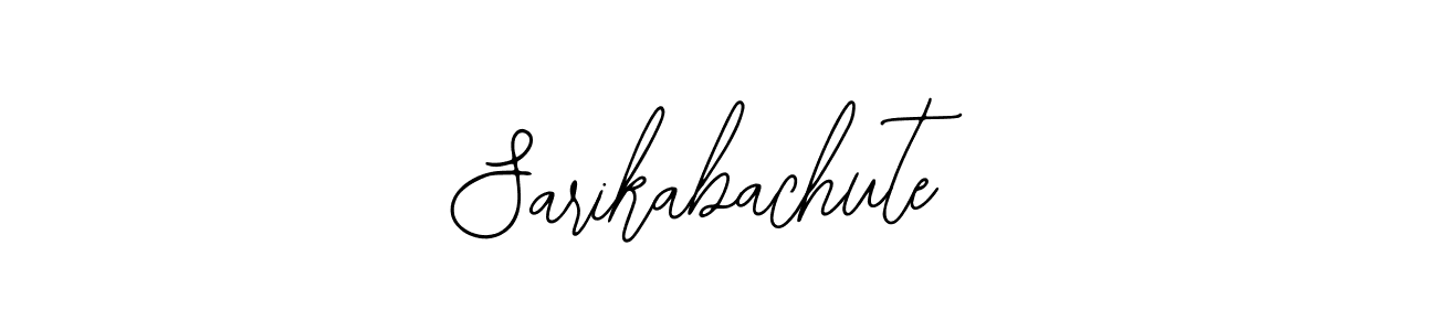 Make a beautiful signature design for name Sarikabachute. With this signature (Bearetta-2O07w) style, you can create a handwritten signature for free. Sarikabachute signature style 12 images and pictures png