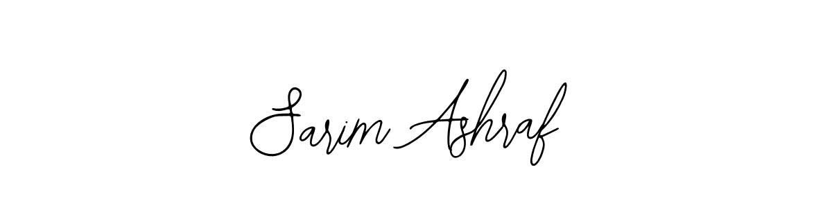 This is the best signature style for the Sarim Ashraf name. Also you like these signature font (Bearetta-2O07w). Mix name signature. Sarim Ashraf signature style 12 images and pictures png